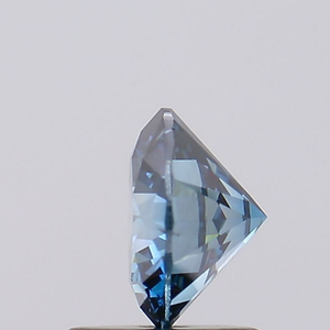 Tamaño de 1,00 quilates Forma redonda Fancy Vivid Blue Color Lab Grown Diamond IGI Certificado a precio al por mayor para hacer joyas elegantes - Product Image 3