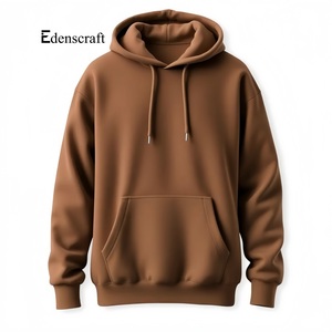 Sweats à capuche unis et unis Sweats à capuche vierges lourds pour hommes Vêtements grande taille de fabricants de qualité - Product Image 3