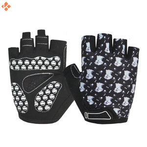 Gants de cyclisme WEST BIKING, gants de vélo à absorption des chocs, demi-doigts, à doigts courts, équipement de cyclisme - Product Image 2