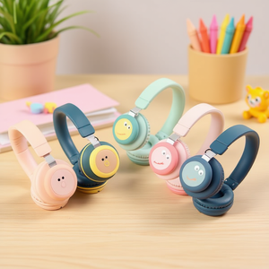 Audífonos Inalámbricos para Niños con Diseño de Caricaturas, Indicador LED, Diseño Divertido y Variedad de Colores, para Dispositivos de 5.0 Pulgadas - Product Image 3