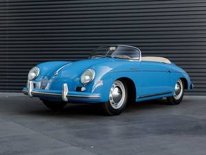 Porsche 356 Speedster Turbo Usado de 1955, Deportivo Clásico Convertible con Asientos de Cuero, Neumáticos R21, Interior Claro - Product Image 1
