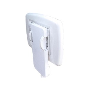 Spina Schuko piatta salvaspazio bianco 16A 250V presa cavo 90 gradi-forniture elettriche/spine, Multi-prese e prolunga - Product Image 4