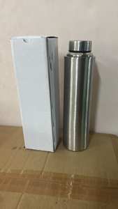 ขวดน้ำสแตนเลส900มล. ทนทานใช้ซ้ำได้กันรั่วสำหรับเครื่องดื่มเย็นๆเหมาะสำหรับใส่ทำงานในยิมและใช้ประจำวัน - Product Image 2