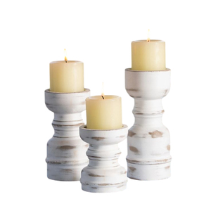 Portavelas de luz de té de madera Natural de alta calidad, diseño moderno, decoración de Mesa para el hogar, portavelas para la mejor venta - Product Image 5