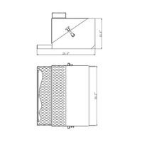 Boîte à batterie en aluminium à motif losanges, 31 pouces, avec marchepied, pour camion plateau - Vente en gros