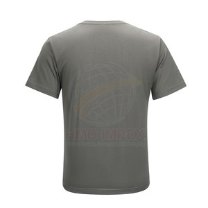 T-shirt à col rond 100% coton pour hommes de qualité professionnelle Design personnalisé anti-rides bon prix - Product Image 2
