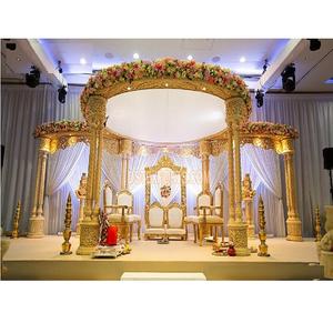 Mandalas DE BODA indio de diseño Redondo, mandalas de Triple Polo indio para decoración, ceremonia de boda india, FRP - Product Image 1