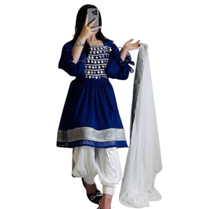 Venta caliente vestidos Kuchi afganos para mujeres 2025 venta al por mayor Original de alta calidad vestido Kuchi afgano para mujeres diseño por AA IMPEX - Product Image 1