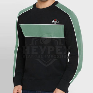 Fabricant de sweats d'hiver à la mode pour hommes Street Wear sweats teints unis à motif solide - Product Image 2