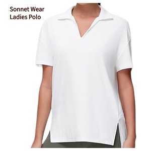 Chemises polo élégantes pour femmes, coupe classique, 100% polyester - Product Image 4