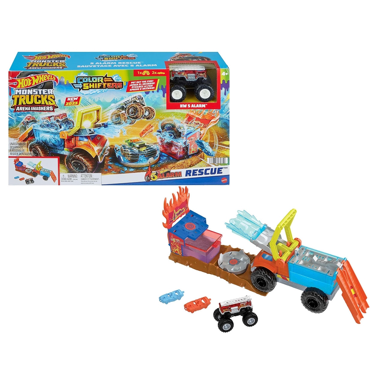 Hot Wheels Monster Truck Arena Сенсорное тренировочное оборудование для активных игр