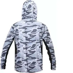 Customized High Quality UPF50+ Fishing <b>Shirt</b> Quick-Drying UV <b>Moisture</b>-<b>Wicking</b> Breathable 100% Polyester Long Sleeves Plus Size - Product Image 6