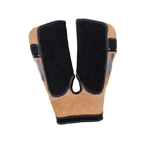Delantal protector de larga duración de cuero hecho a mano de primera calidad por TARIQ MFG CO CE ISO EU - Product Image 4