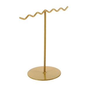 Le support de bijoux en métal vintage inspiré de la cage à oiseaux comprend des crochets et un plateau pour un stockage organisé charmant décor à la maison - Product Image 6