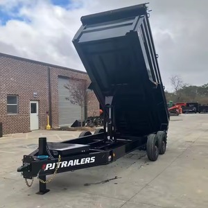 Top Quality 4 <b>Wheel</b> 3-10 Ton Agriculture Farm <b>Trailer</b> Farm Dump <b>Trailer</b> For Sale - Product Image 2