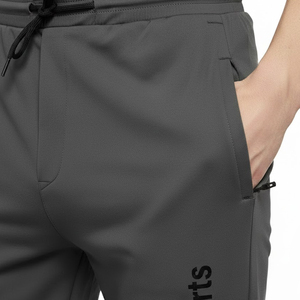Pantalon décontracté droit pour homme, fabriqué en usine, prix bas, couleur unie, haute qualité, confortable, 100% coton, séchage rapide, respirant - Product Image 4