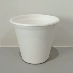 Mocktail Glasses Disposable Biodegradable Bagasse <b>bowl</b> Circle Pattern for Salad Fruit Sushi <b>Sugar</b> Bread Vegetables Milk - Product Image 1