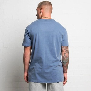 เสื้อยืดชายกระโปรงแขนสั้นทรงหยดน้ำสำหรับผู้ชายแฟชั่นดีไซน์ใหม่ - Product Image 3