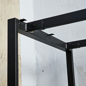 Patas de Escritorio Rectangulares de Metal de Estilo Industrial Minimalista, 180x80cm, Requiere Ensamblaje, para Mesas de Comedor de Hospital, Patas para Muebles - Product Image 6