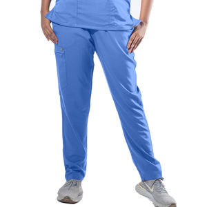Taille haute femmes décontracté gommage pantalon soins infirmiers hôpital uniforme femme haut gommage ensembles Cargo pantalon vêtements de travail costume - Product Image 2
