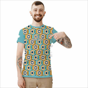 Camisetas ajustadas con logotipo personalizado para hombre, camisetas de color sólido de alta calidad para hombre, camisetas de sublimación para hombre - Product Image 3