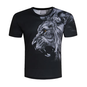 เสื้อยืดผู้ชายผ้าฝ้าย100% พิมพ์ลายยุทธวิธีลำลองแขนสั้นแห้งเร็วสำหรับฤดูร้อน - Product Image 1