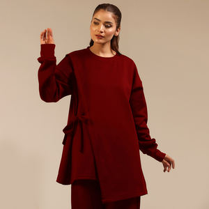 Pantalon droit en maille premium pour femme, tendance 2026, confortable pour le quotidien, qualité export, OEM ODM disponible - Product Image 1