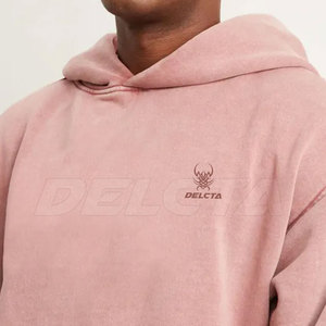 Vêtements de mode grande taille pour hommes, sweats à capuche effet délavé, nouvelle arrivée, vente flash, sweats à capuche effet délavé - Product Image 5
