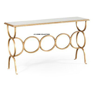 Mesa Consola de Metal de Estilo Moderno para Uso en Casa de Campo, Buena Calidad, Proveedor Indio de Bajo Costo para Venta al Por Mayor - Product Image 1
