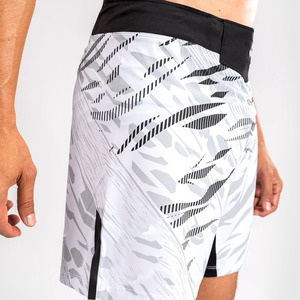 Custom Mens MMA Training <b>Shorts</b> <b>White</b> Fight <b>Shorts</b> <b>Gym</b> Workout <b>Shorts</b> Grappling Kickboxing Boxing Athletic Martial Arts - Product Image 2