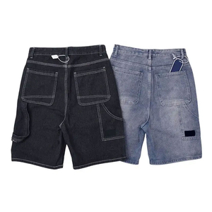 Denim <b>shorts</b> 100% Cotton Heavy Washed High Quality Denim <b>Shorts</b> Vintage Washed Denim <b>Shorts</b> for <b>Men</b> OEM Service - Product Image 6