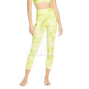 Customized High Quality Women Leggings Elastic Waist Breathable <b>Tummy</b> <b>Control</b> Lightweight Full Length Solid Color Waterproof - Product Image 2