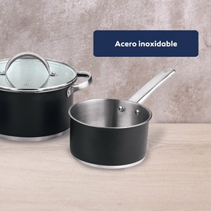 Set di pentole da 5 pezzi 162024 con coperchi + 3 utensili in acciaio inox di San Ignacio - Product Image 5