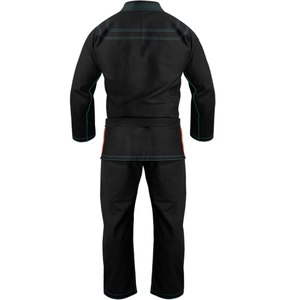 ชุดเครื่องแบบผ้าคอตตอนแขนยาวชุดยูโดกิแบบยืดได้โลโก้ด้านหน้าขายส่งชุดเครื่องแบบศิลปะการต่อสู้ - Product Image 2