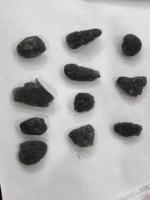 Type de météorite naturelle Moldavite Gemstone Natural Tektite Family Moldavite Mineral Specimens Rough Uncut Free Form