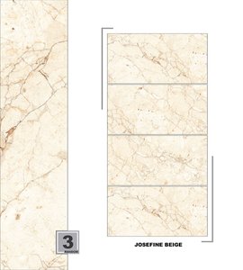 Carreaux de sol en porcelaine émaillée polie et à double chargement 60x60 cm, 80x80 cm, 60x120 cm Revêtement de sol élégant pour la décoration intérieure - Product Image 6