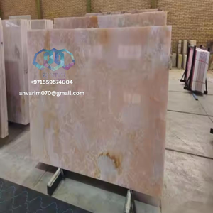 Dalles d'onyx poli de luxe pour cuisine salle de bain revêtement mural pierre de qualité d'exportation EAU Qatar Koweït Bahreïn Oman KSA Chine USA - Product Image 4