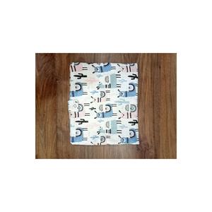 Borsa per la cura con apertura inferiore tessuto di mussola con chiusura a scatto (certificata OEKO-TEX) cotone 100%