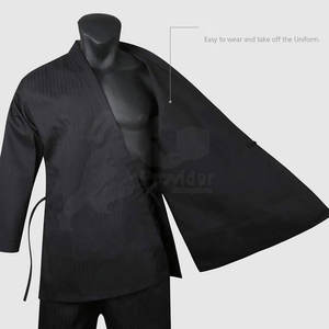 Entrenamiento profesional Ropa de artes marciales Karate Uniforme Kimono De Judo Alta calidad 100% Algodón Ligero Secado rápido Transpirable - Product Image 6