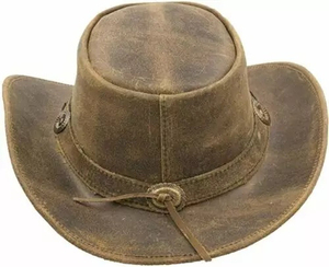 Sombreros elegantes para montar a caballo Transpirable Diseño único Cuero real Carreras de caballos Prendas de abrigo Sombreros - Product Image 2