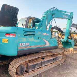รถขุดโคเบลโก้ SK130 ขนาด 13 ตัน แบบมีข้างตัดขนาดกลาง เครื่องยนต์ฮิตาชิแท้จากญี่ปุ่น มือสอง พร้อมเครื่องจักรสำหรับรายงาน - Product Image 6