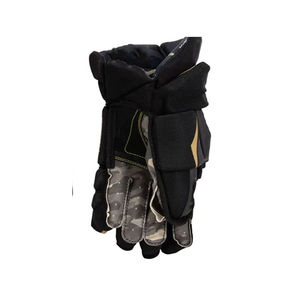 Gants de hockey sur glace personnalisés en cuir et fibre de carbone de haute qualité, séchage rapide, paire adulte, service OEM, nom d'équipe personnalisé - Product Image 6
