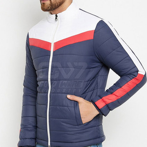 แจ็กเก็ตขนเป็ดสีทึบแจ็กเก็ตแบบพองโลโก้งานตามสั่ง - Product Image 5