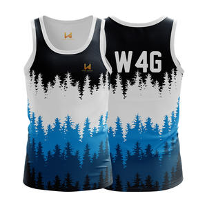 Custom Hip Hop Men's Spandex Gym Running Track and Field <b>Vest</b> Tank <b>Top</b> Breathable Quick Dry Knitted 180gsm Gym wear <b>Vest</b> for Men - Product Image 6