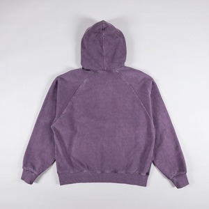 Sudadera con Capucha Extra Grande para Hombre, Lavado Ácido, Color Sólido Personalizado, Hombros Caídos, Estilo Vintage, 100% Algodón Transpirable para Invierno - Product Image 2