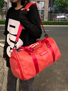 Custom Stylish Large Capacity <b>Carry</b> <b>on</b> PU Leather Tote Overnight Duffel Bag for Travel - Product Image 4