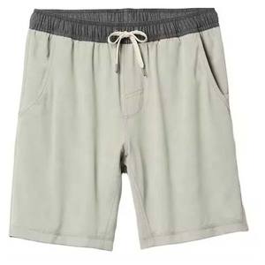 Sprixo กางเกงผ้าฝ้ายลำลองสำหรับผู้ชายกางเกงวิ่งออกกำลังกายแบบปรับแต่งได้เอวยางยืดสีพื้นสำหรับวิ่งจ๊อกกิ้ง - Product Image 2