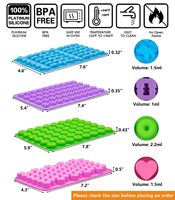 Offre Spéciale moules à bonbons en silicone sans BPA antiadhésif Mini dinosaure beignet forme de coeur outil de glaçon au chocolat pour gâteaux