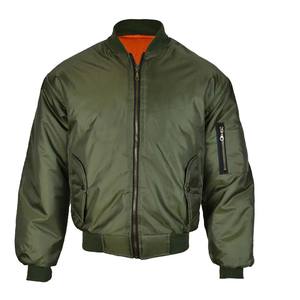 Chaqueta bomber a prueba de viento de material de calentamiento de invierno transpirable de gran oferta brillante negra, chaqueta bomber de alta calidad al por mayor para hombres y mujeres - Product Image 3
