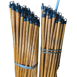 PVC 22mm diamètre 1200mm longueur enduit en bois vadrouille bâton balai manche brosse pôle de haute qualité - Product Image 1